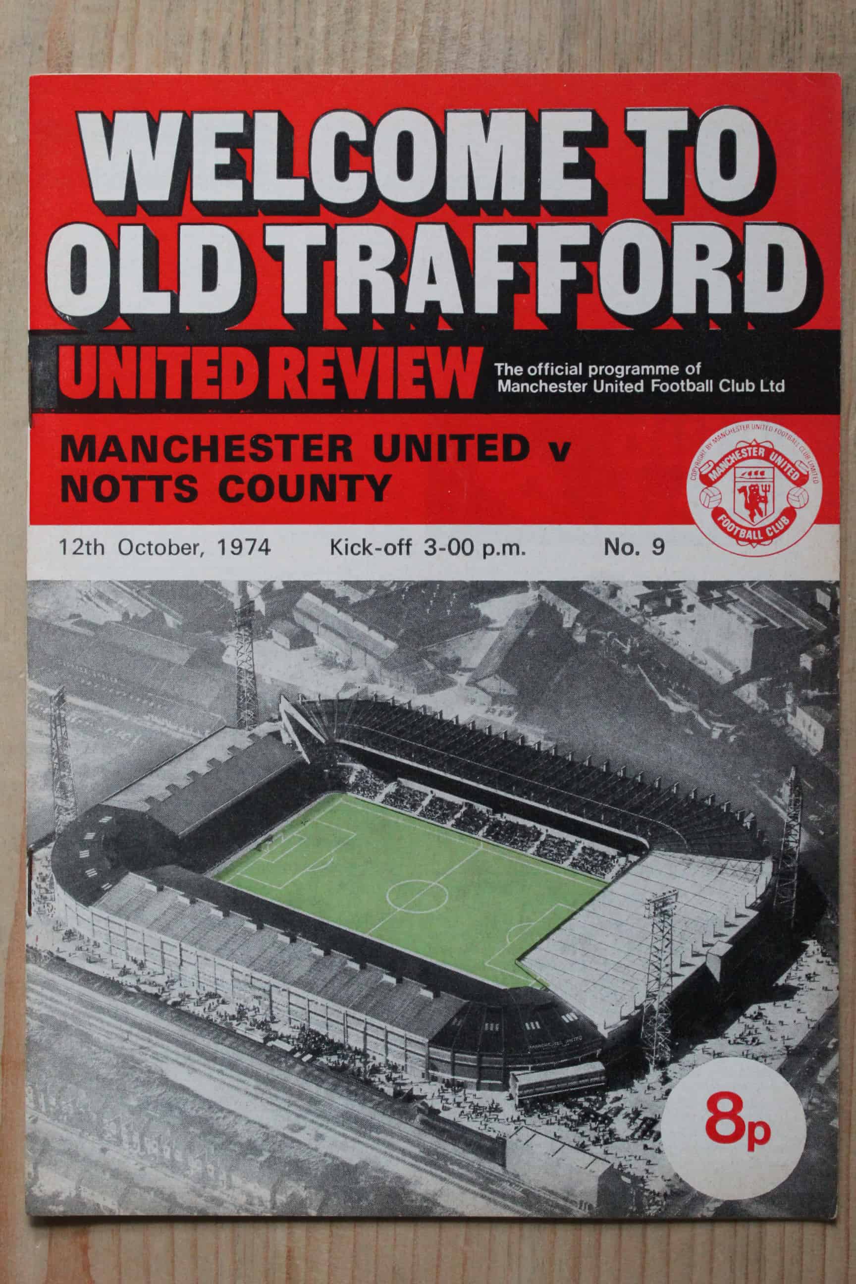 Manchester United FC v Notts County FC